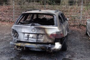 damaged car