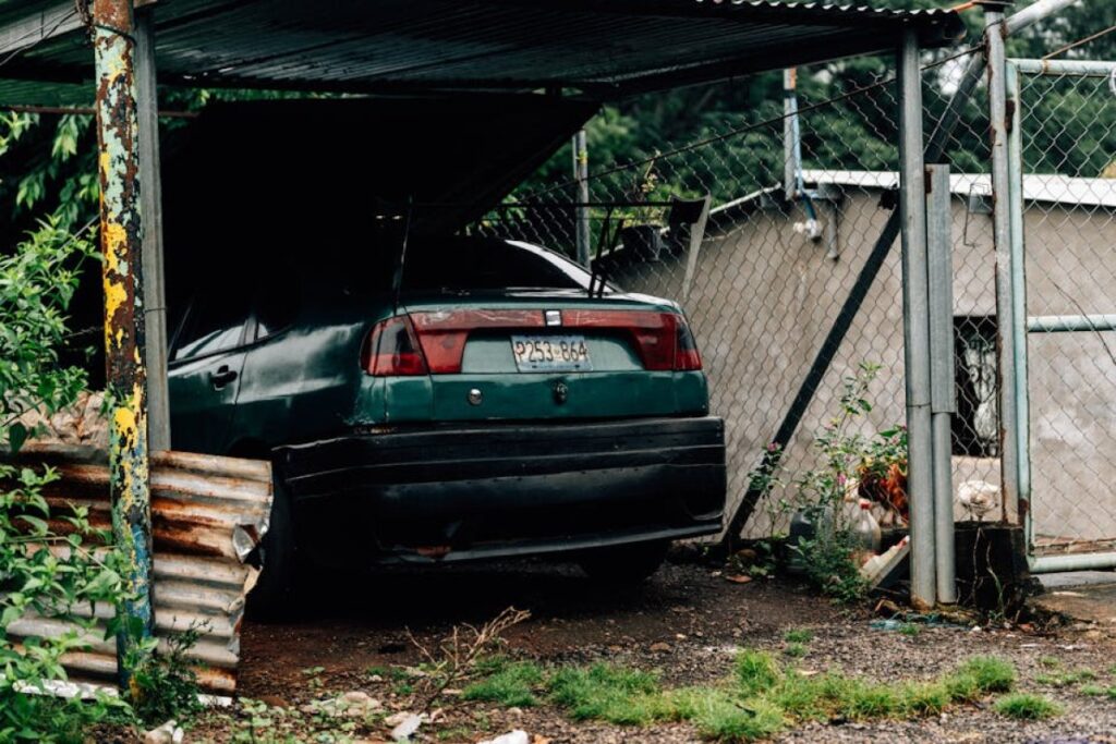 carport metal structure