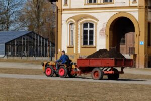 lawn tractor