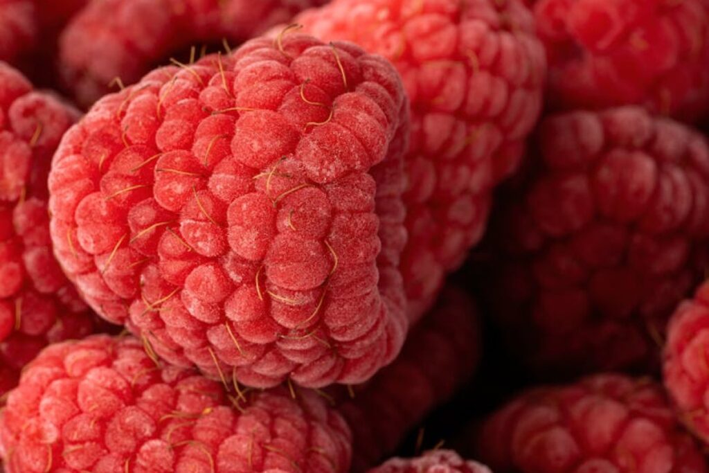 frozen raspberries
