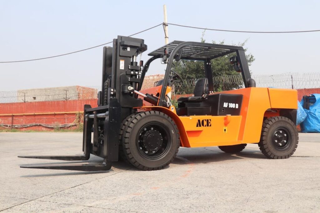 triplex forklift mast