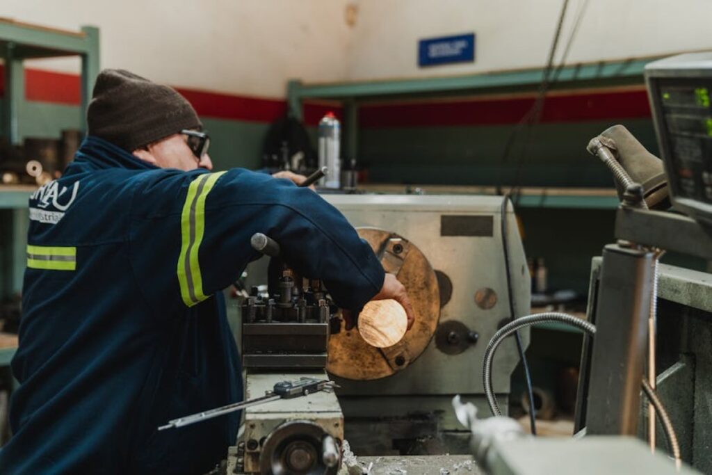 lathe machine
