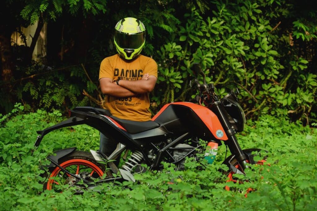 KTM Duke motorcycle
