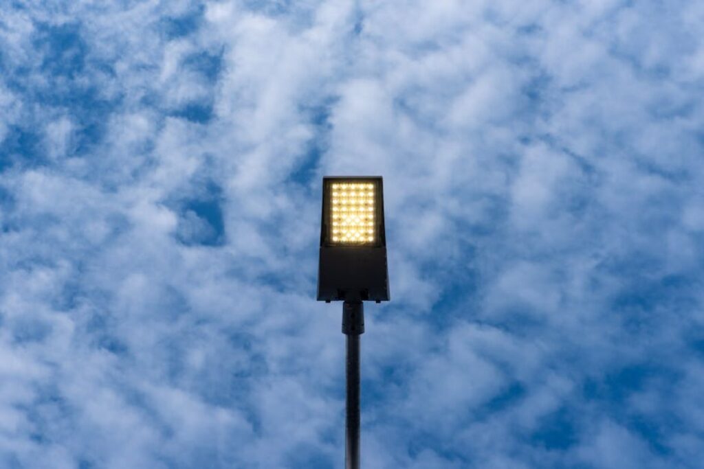 solar LED lamp outdoor