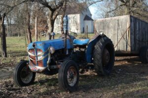 tractor and trailer