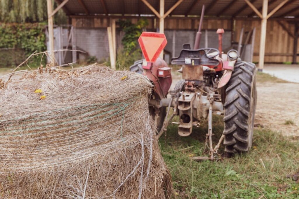 used hay tedder