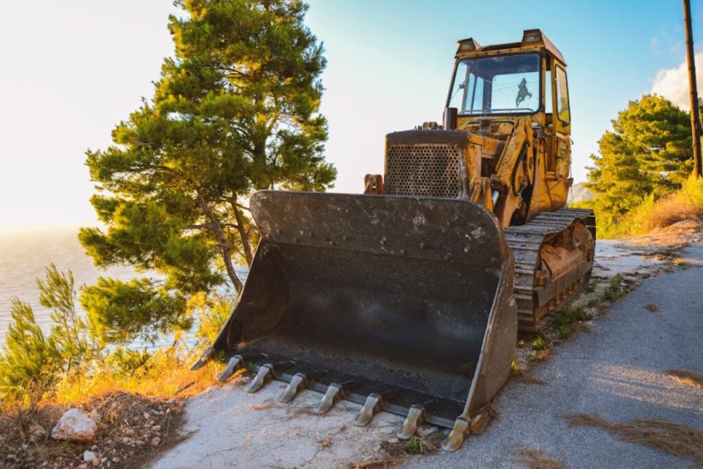 telescopic loader bucket