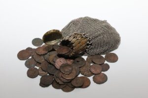 Viking treasure coins