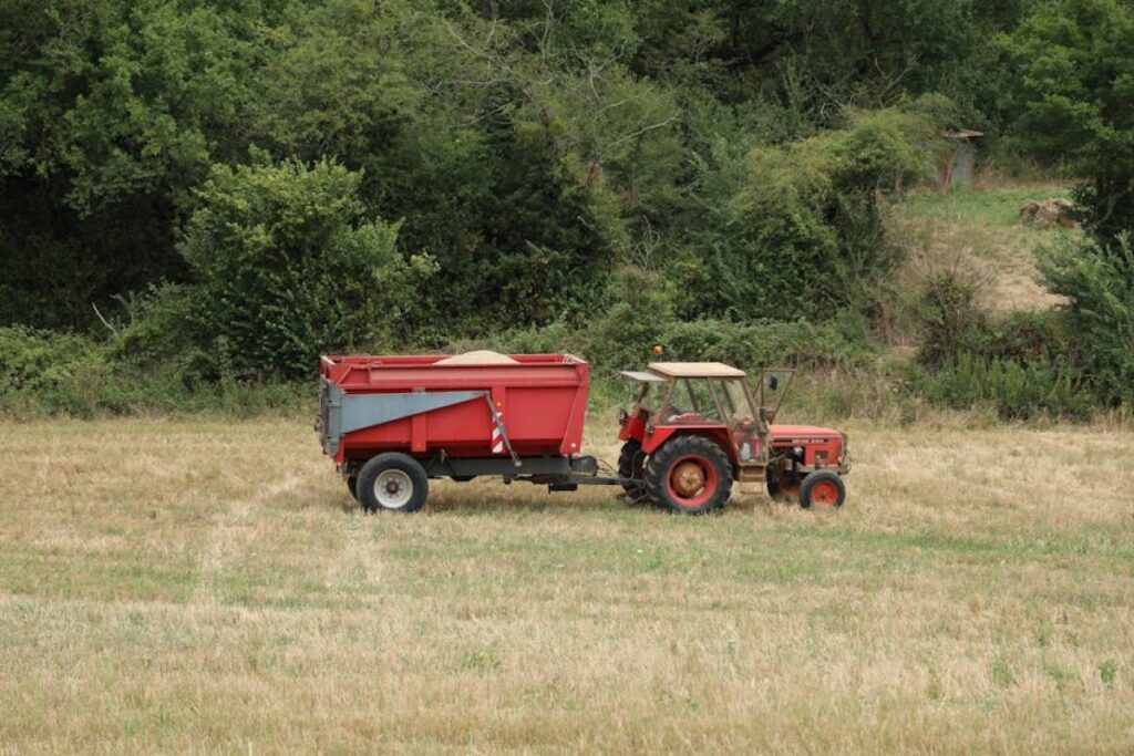 farm trailer tipper