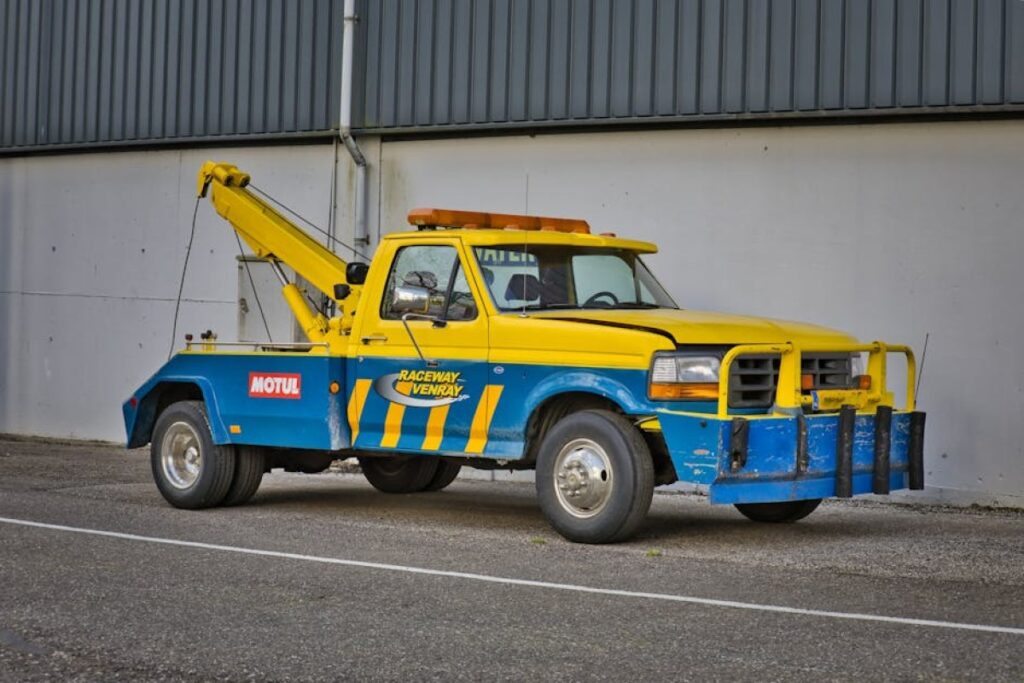 tow truck crane