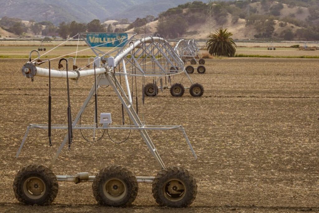irrigation machine field