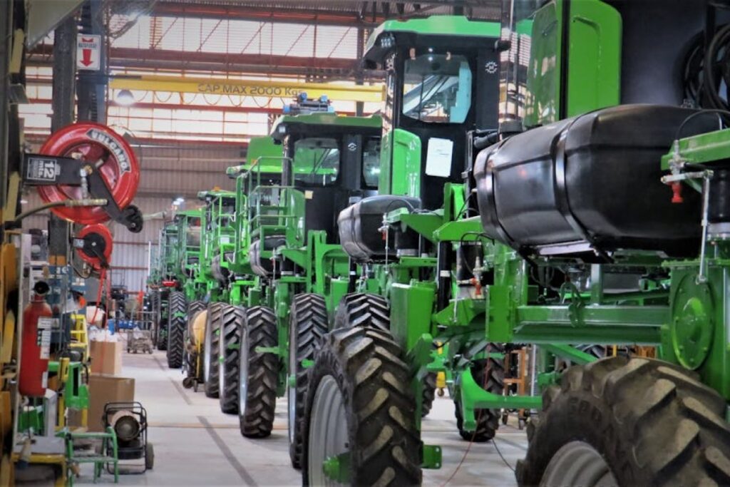 agricultural machinery assembly