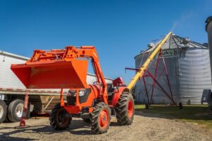 Valtra tractor front loader