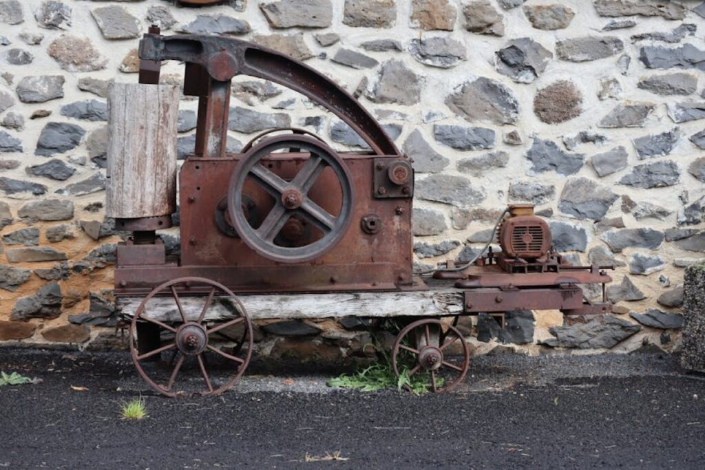stone picker machine