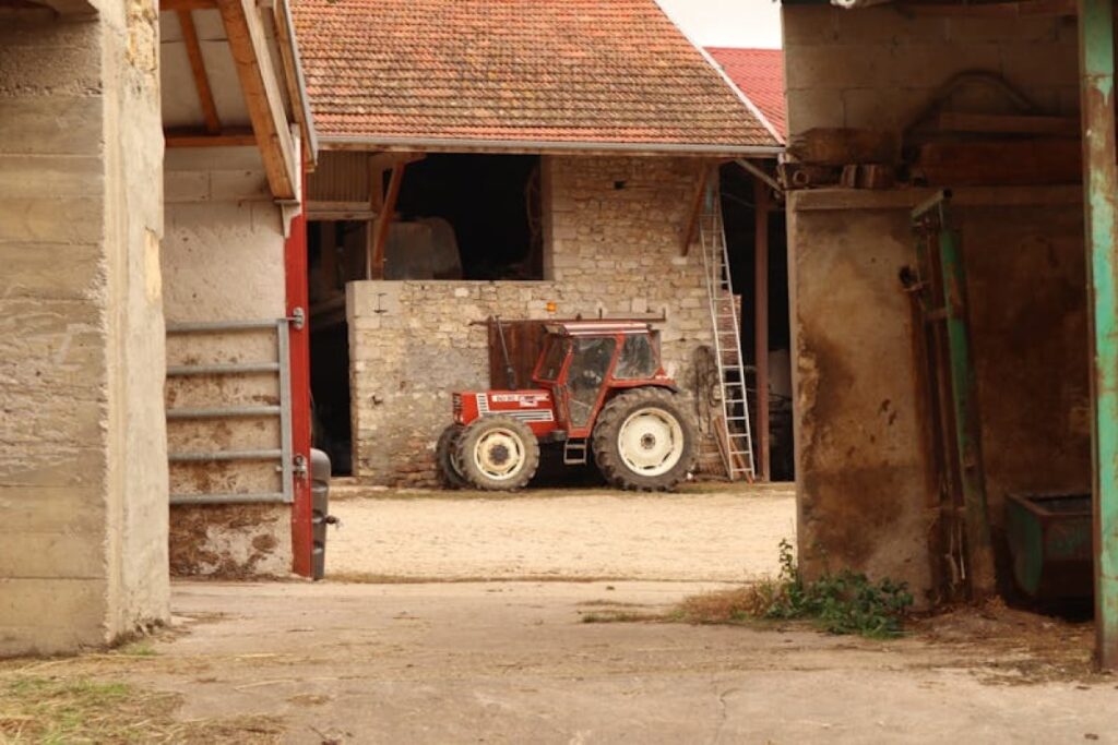 Zetor tractor farm