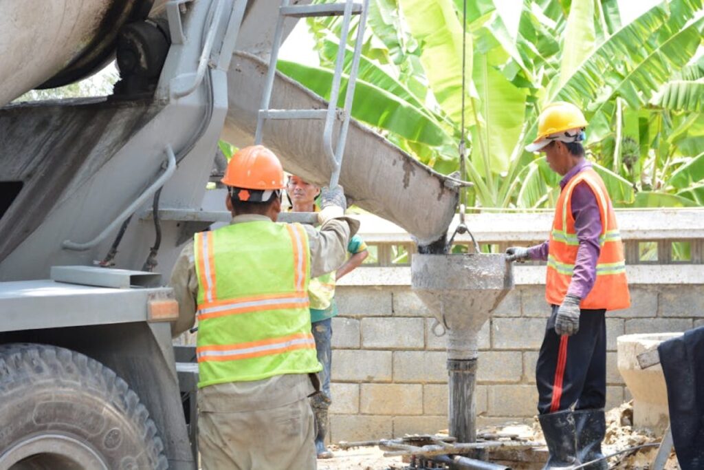 concrete mixing bucket