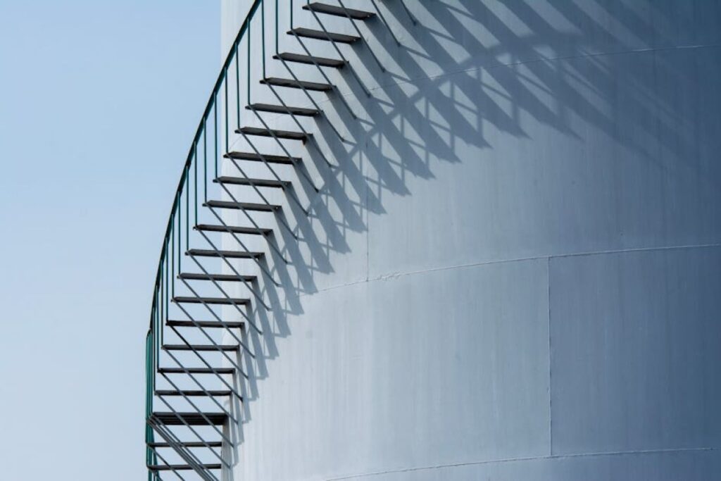 metal stairs