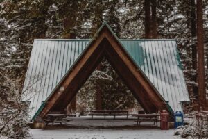 metal frame shelter