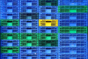 plastic boxes