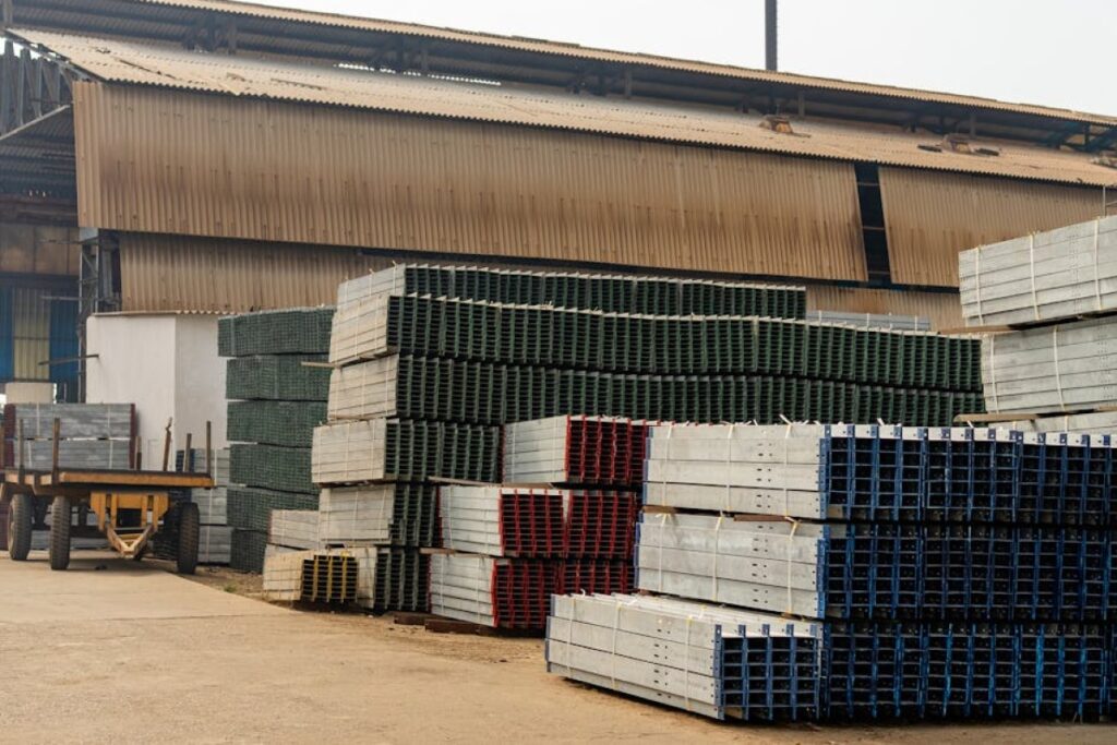 steel beam transport