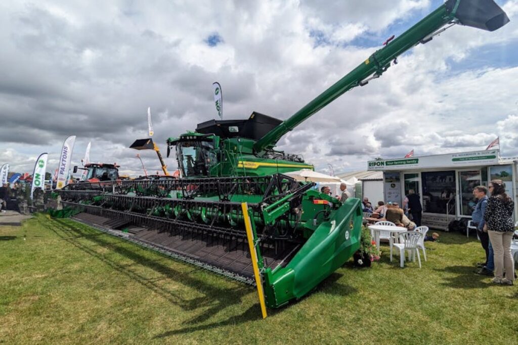 agricultural machinery demonstration