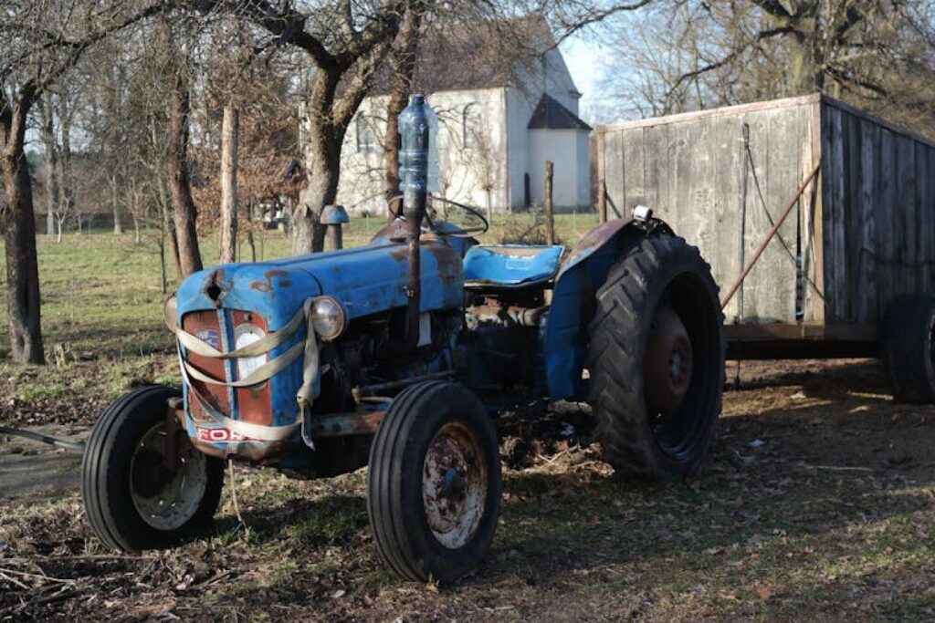 Zetor tractor trailer