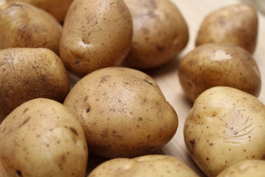 potatoes heap