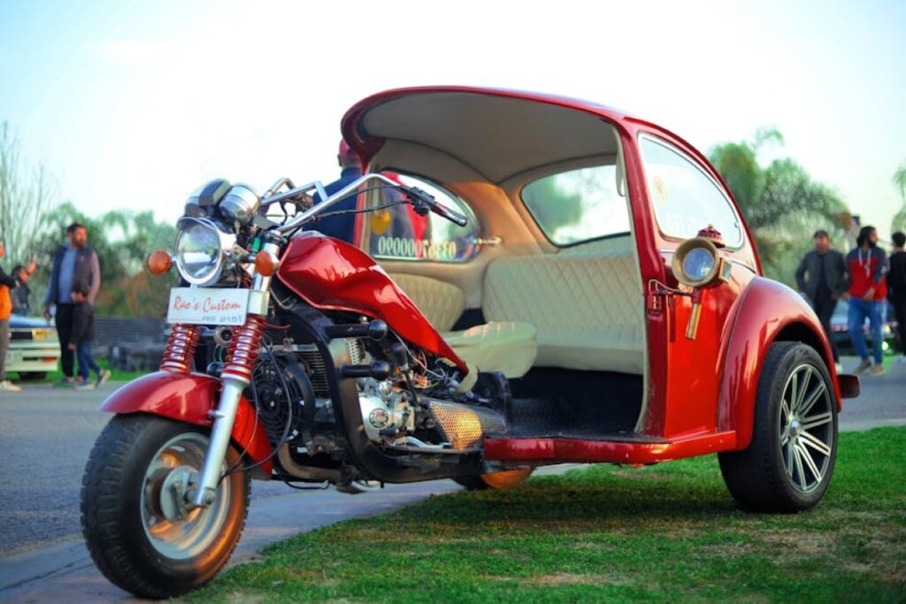 Honda custom motorcycle