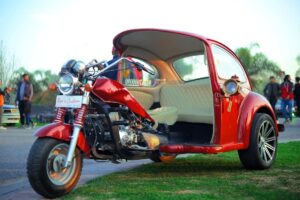 Honda custom motorcycle