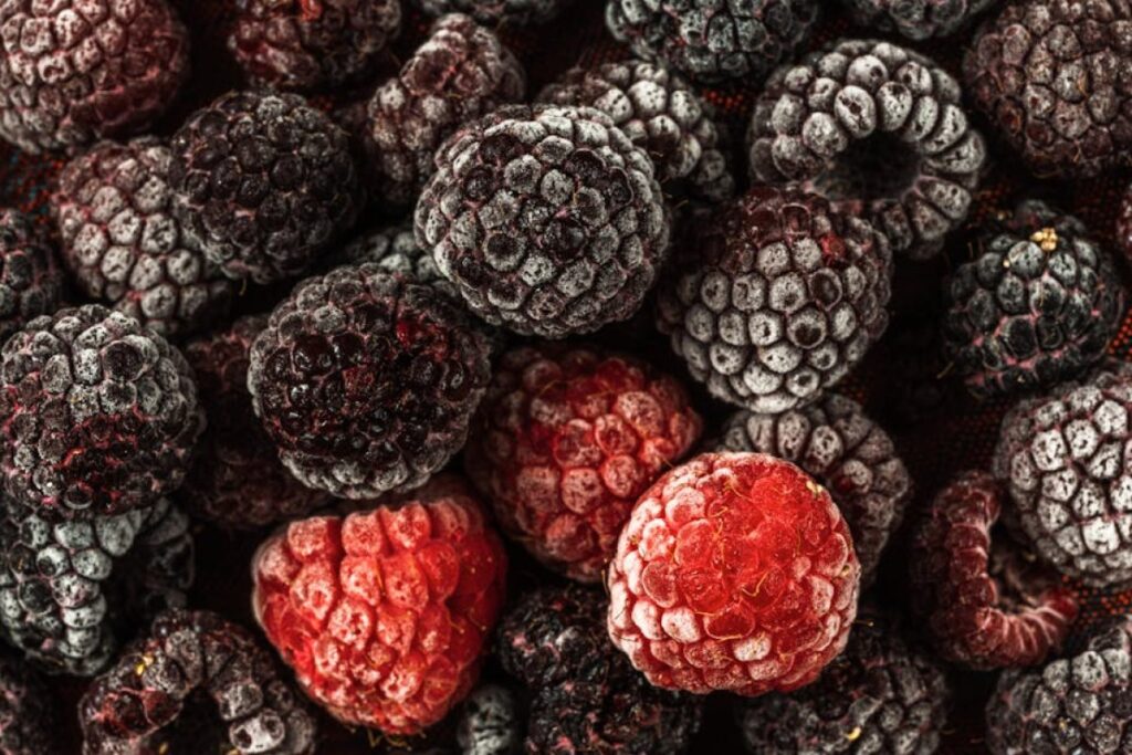 raspberry field frost damage