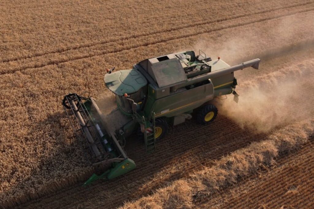 combine harvester