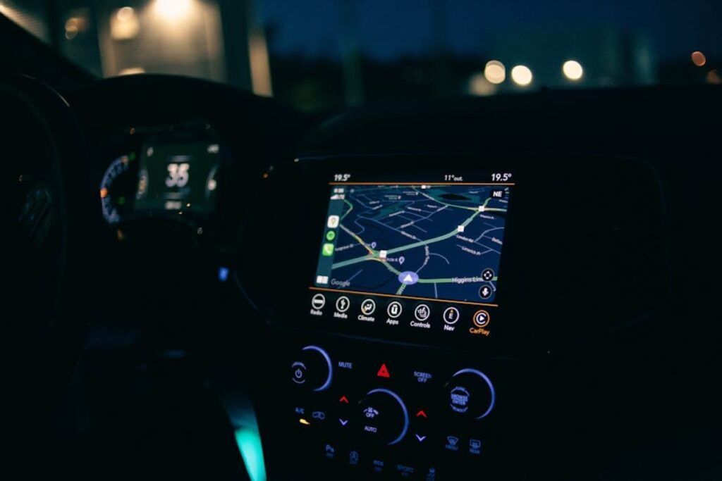 GPS agricultural display