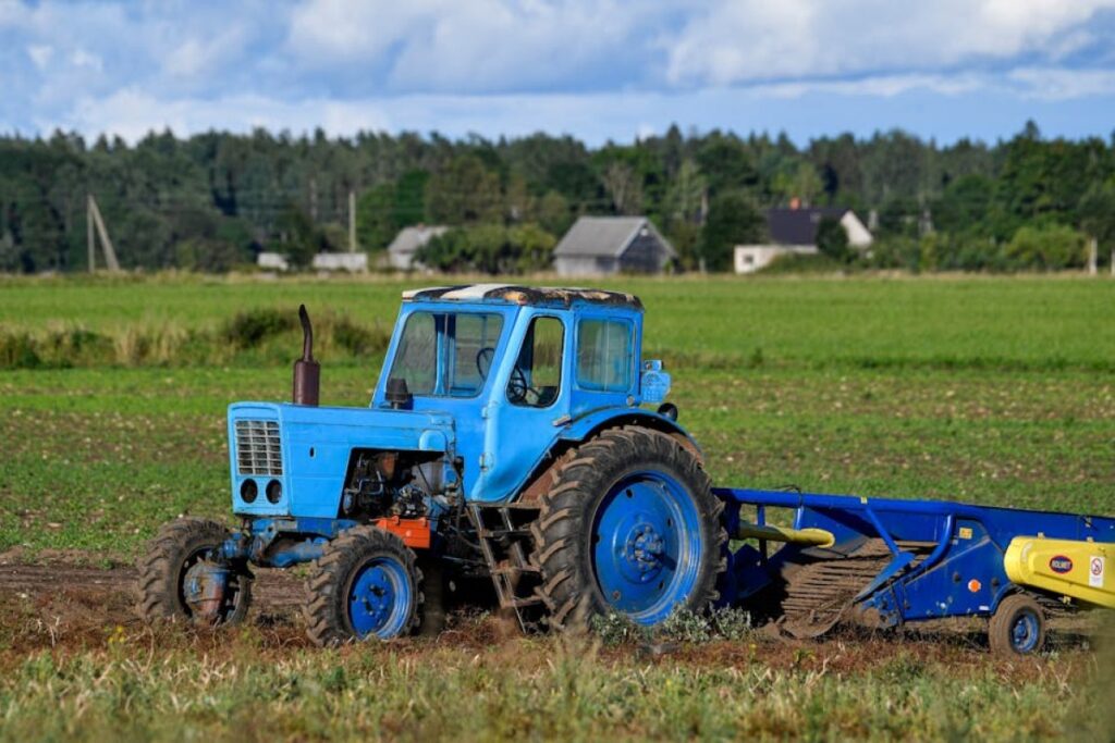 tractor farm machinery