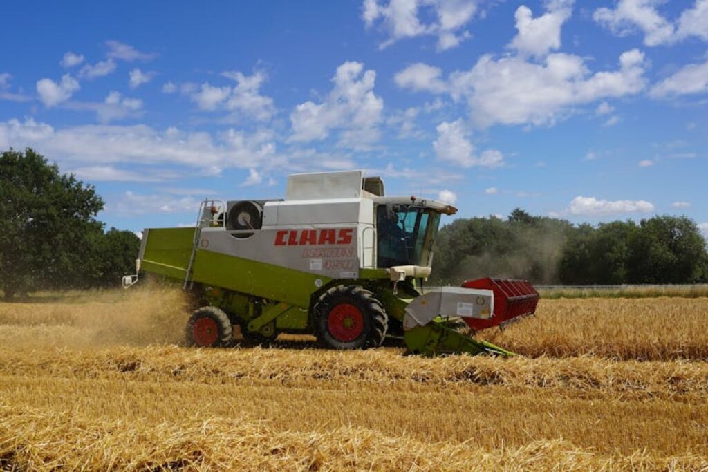 harvester machine