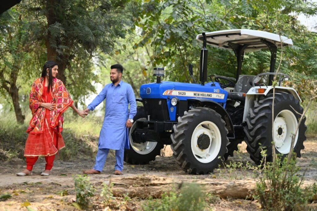 New Holland tractor