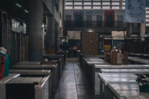 empty market hall