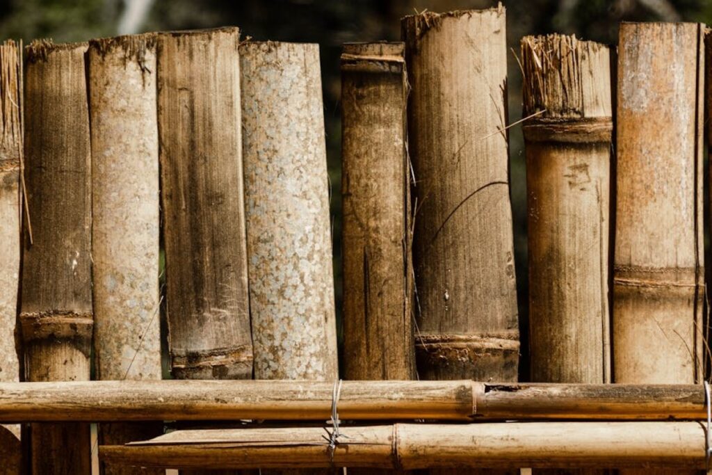 bamboo pole