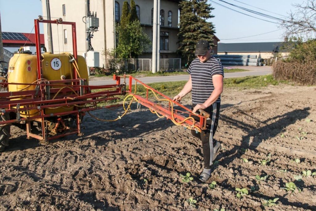 sowing machine fertilizer