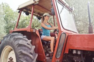 tractor steering column