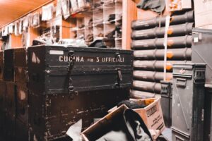 military wooden box