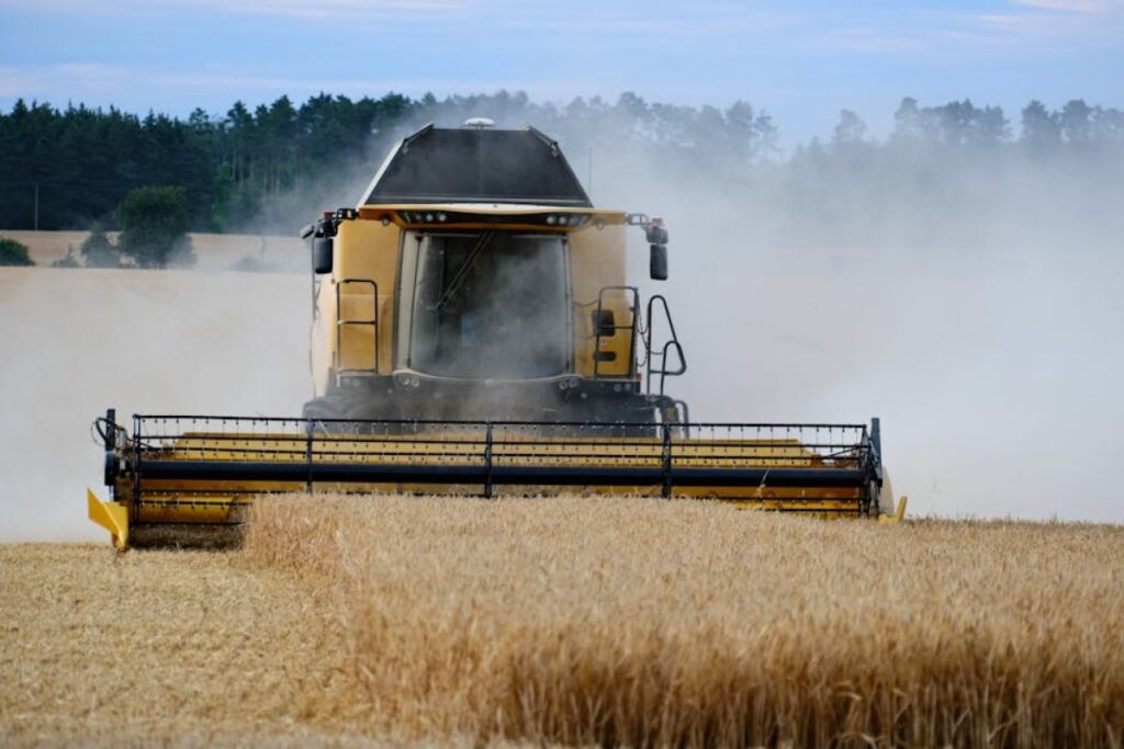 combine harvester