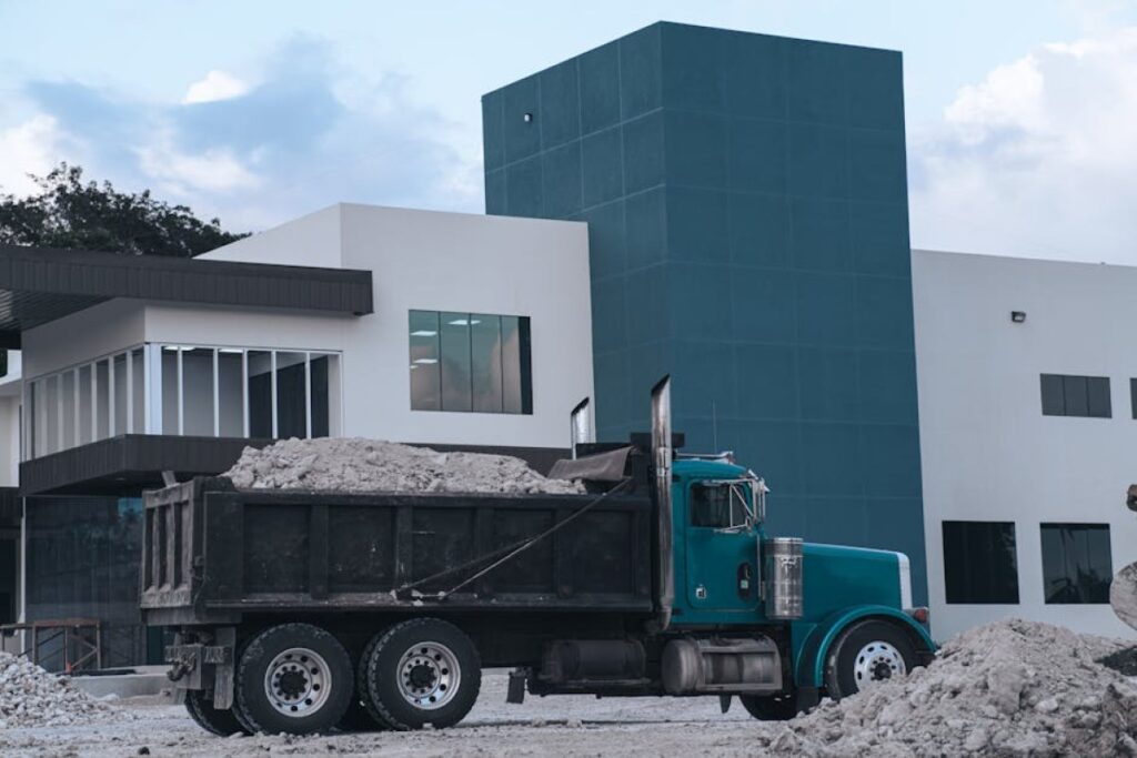 dump truck construction