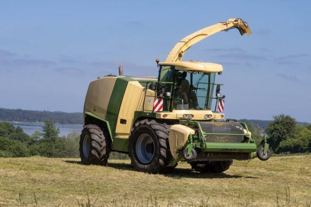 Krone front mower