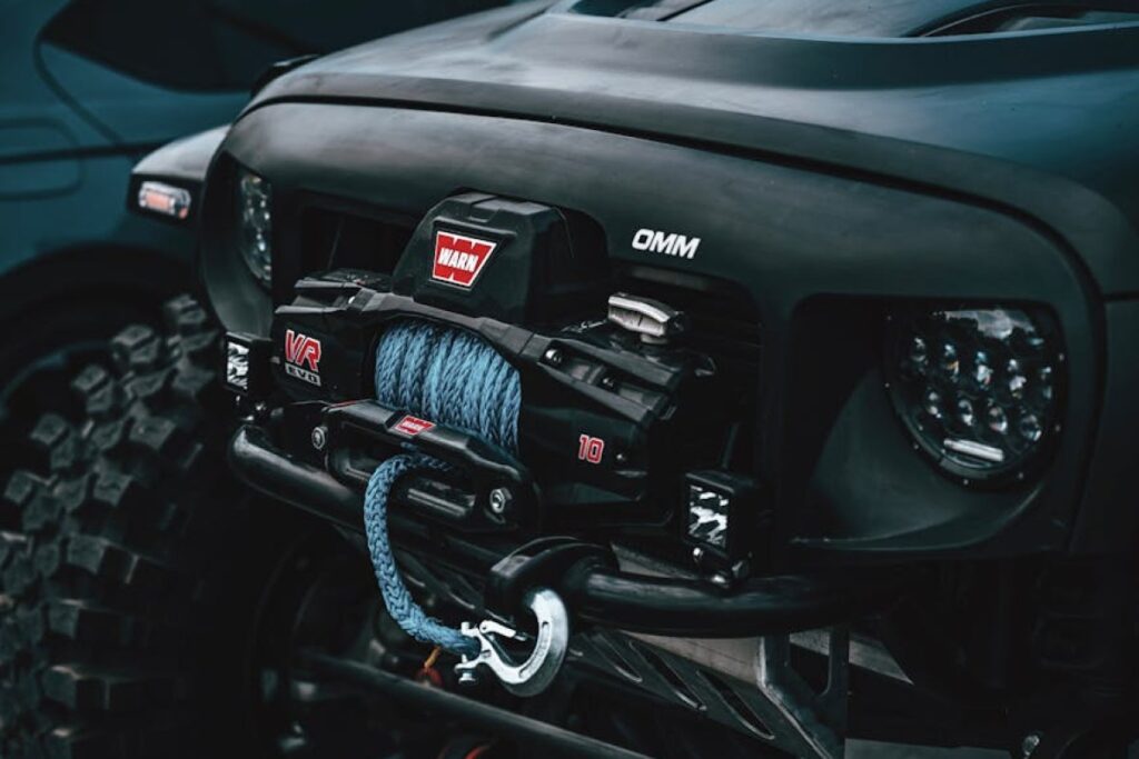 car trailer winch