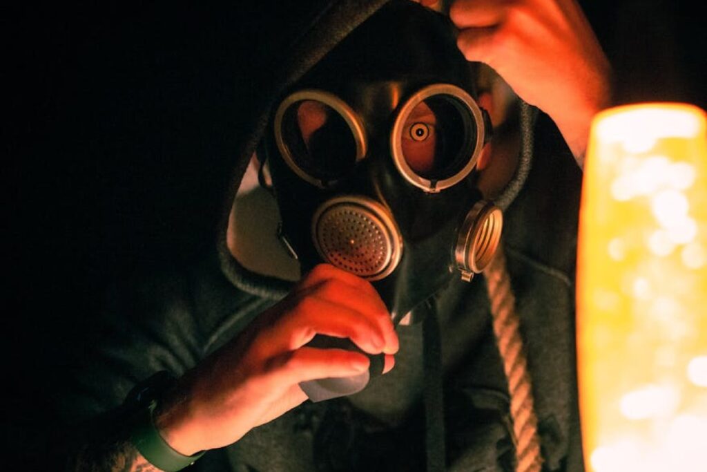 gas mask