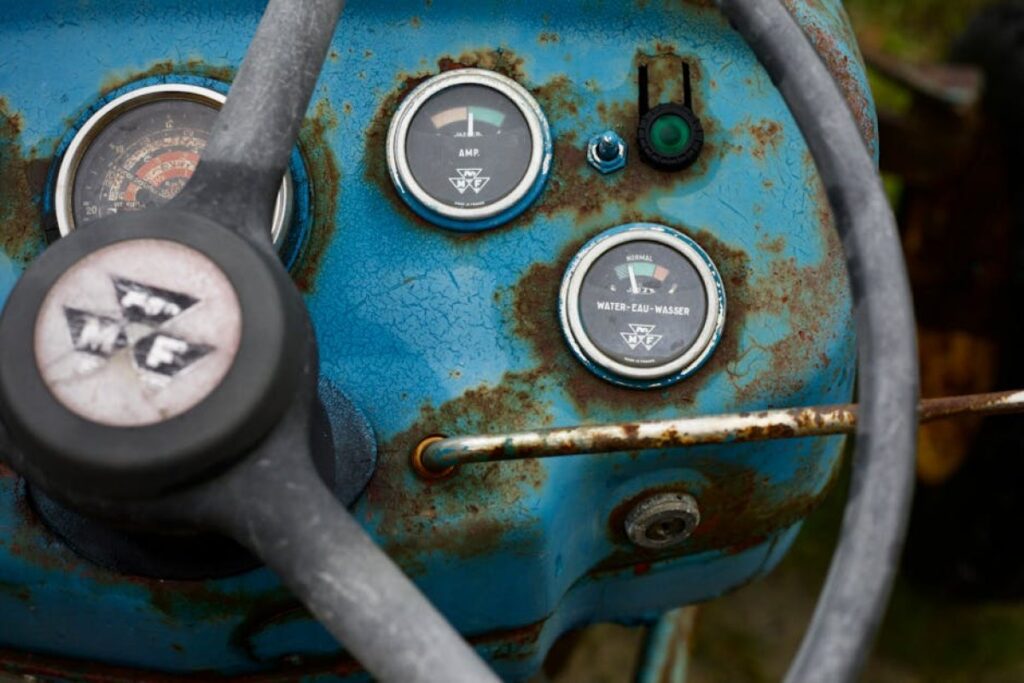 tractor steering column