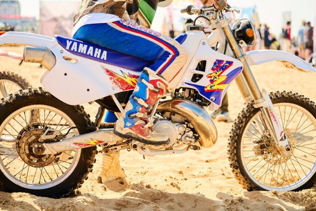 Yamaha WR250F motorcycle