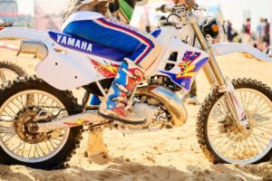 Yamaha WR250F motorcycle