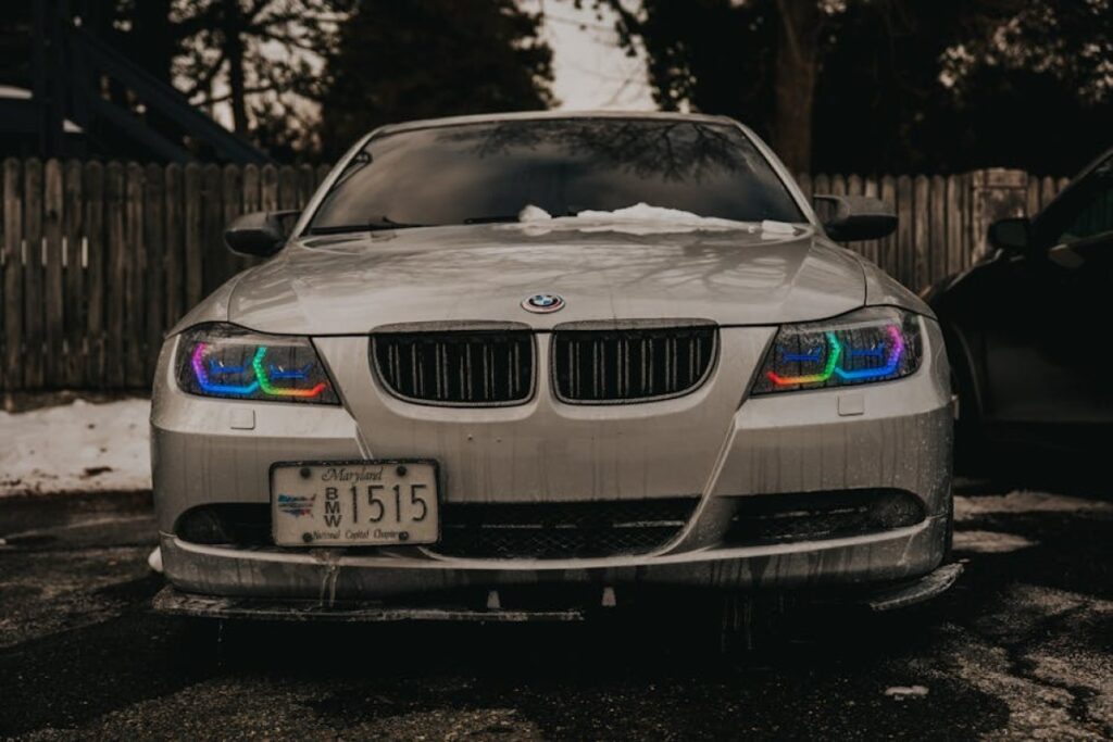 BMW E90 car