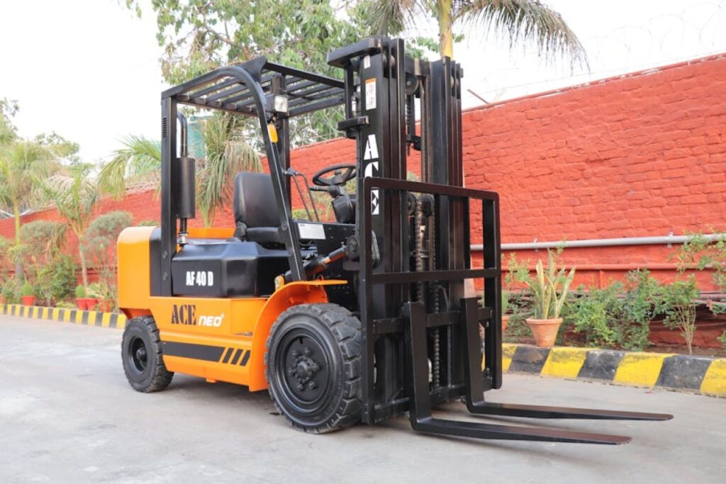 tractor forklift mast